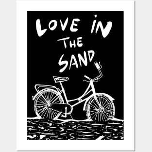 LOVE IN THE SAND Posters and Art